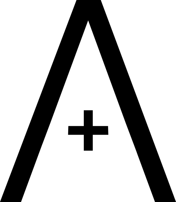Aplus logo black